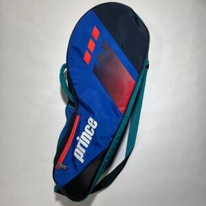 Vintage 1990s Prince Tennis Racquet Bag – Teal/Blue Retro Style Perfect